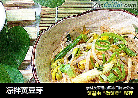 凉拌黄豆芽