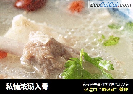 私情浓汤入骨