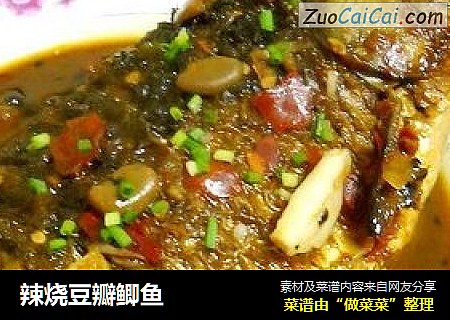 辣烧豆瓣鲫鱼