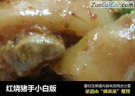 红烧猪手小白版