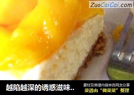 越陷越深的诱惑滋味---经典重芝士蛋糕