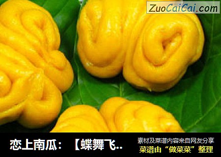 恋上南瓜：【蝶舞飞扬】南瓜蝴蝶卷