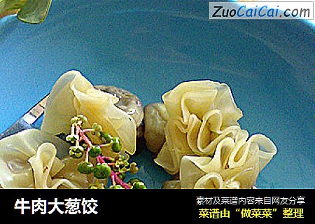 牛肉大葱饺