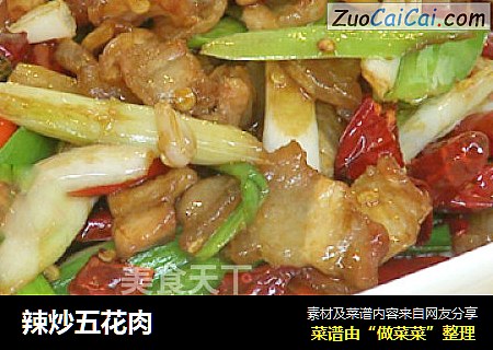 辣炒五花肉