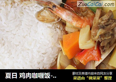 夏日 鸡肉咖喱饭--简单版