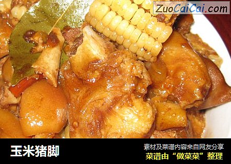 玉米猪脚