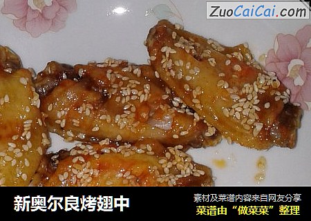 新奥尔良烤翅中