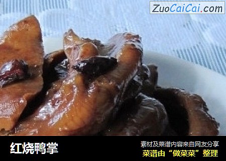 红烧鸭掌