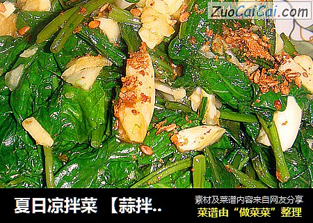 夏日凉拌菜 【蒜拌空心菜】