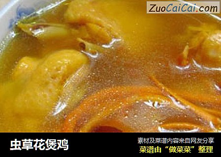 虫草花煲鸡