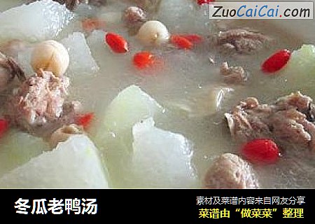 冬瓜老鸭汤