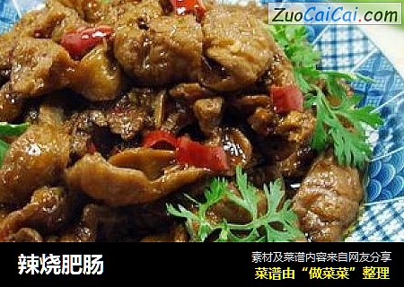 辣烧肥肠