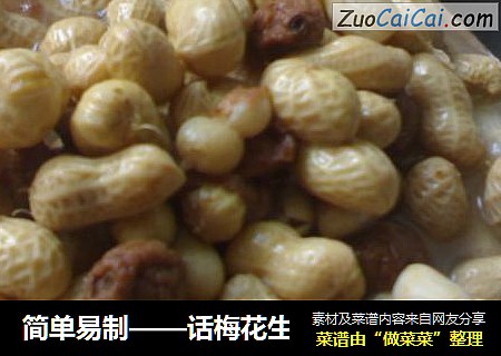 简单易制——话梅花生