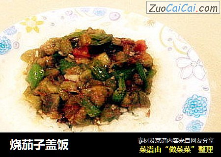 烧茄子盖饭