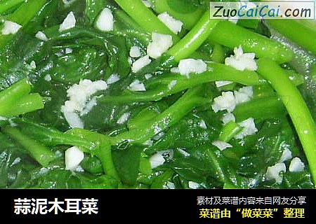 蒜泥木耳菜
