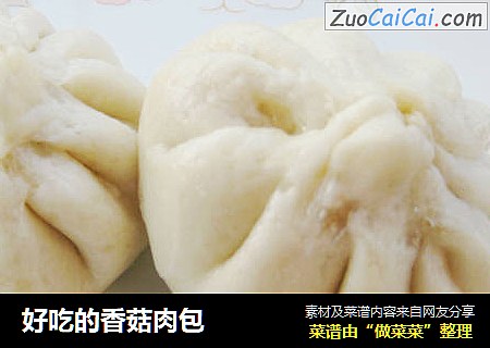 好吃的香菇肉包