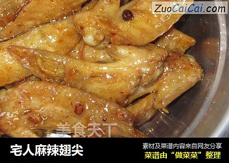 宅人麻辣翅尖
