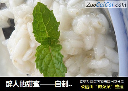 醉人的甜蜜——自制甜酒酿