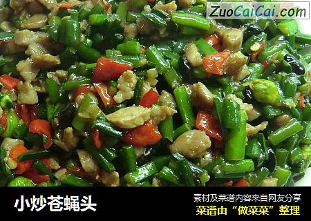 小炒苍蝇头