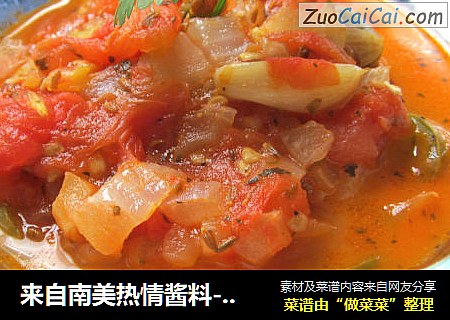 来自南美热情酱料--Salsa
