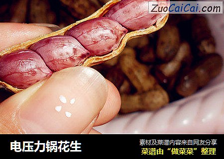 电压力锅花生