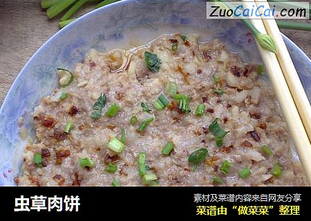 虫草肉饼