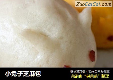 小兔子芝麻包