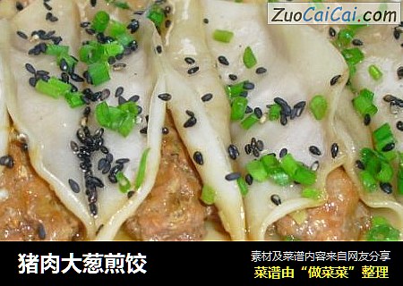 猪肉大葱煎饺