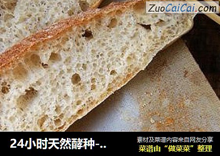 24小时天然酵种---Biga酵头夏巴达