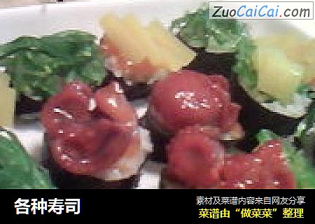 各种寿司