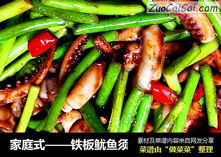 家庭式——铁板鱿鱼须