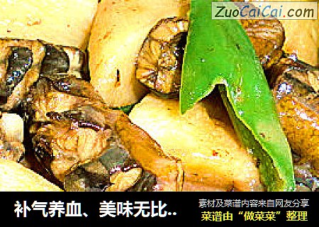 补气养血、美味无比的红烧马鞍桥
