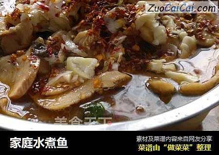 家庭水煮鱼