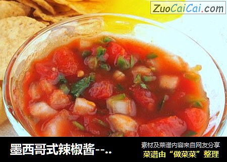 墨西哥式辣椒酱--Salsa Sauce(沙沙酱)