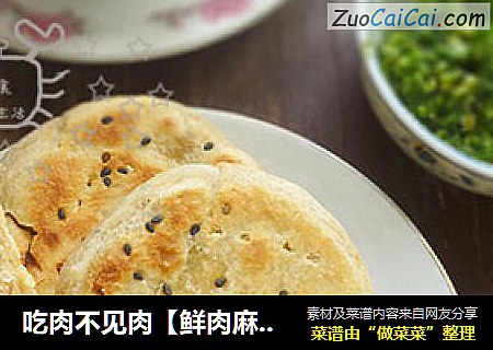 吃肉不见肉【鲜肉麻饼】