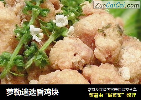 萝勒迷迭香鸡块