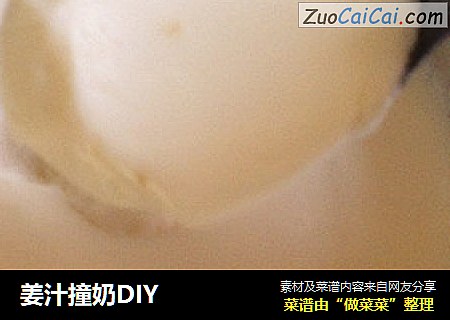 姜汁撞奶DIY
