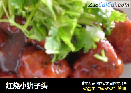 红烧小狮子头