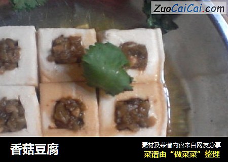香菇豆腐