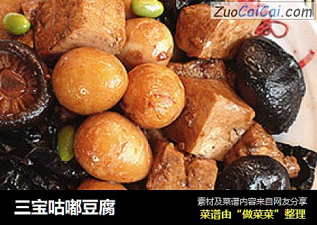 三宝咕嘟豆腐