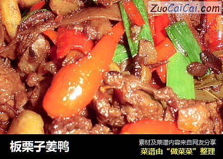 板栗子姜鸭