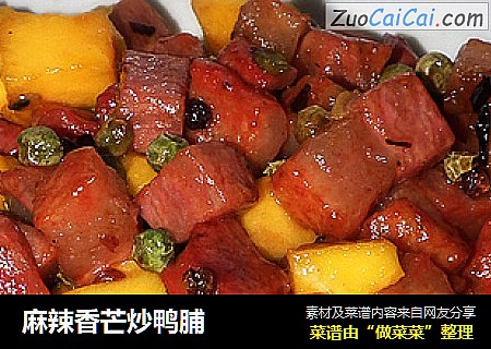 麻辣香芒炒鸭脯