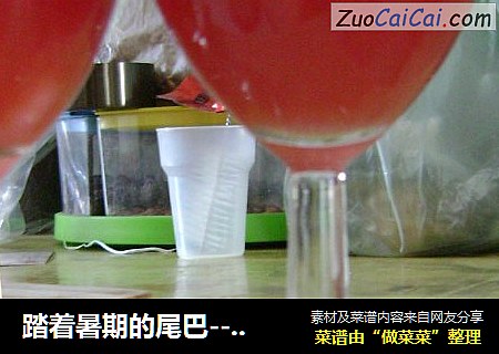 踏着暑期的尾巴--美味西瓜饮