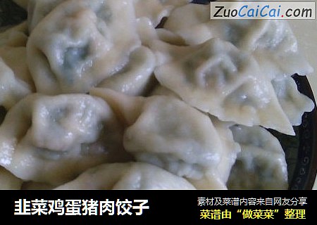 韭菜鸡蛋猪肉饺子