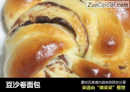 豆沙卷面包