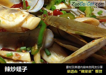 辣炒蛏子