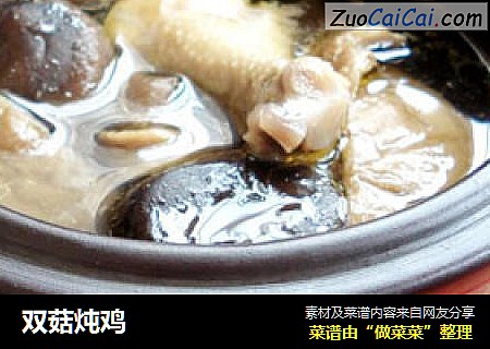 双菇炖鸡