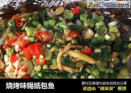 烧烤味锡纸包鱼
