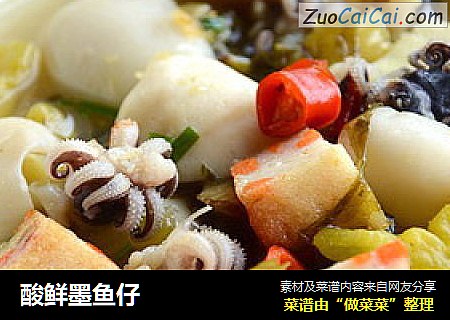 酸鲜墨鱼仔