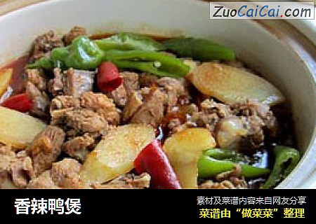 香辣鸭煲